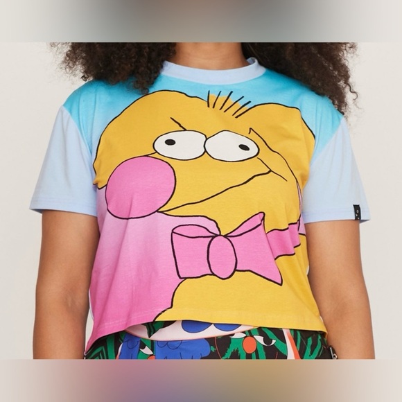 LAZY OAF x Angela Kirkwood Fitted Tee - Picture 1 of 1